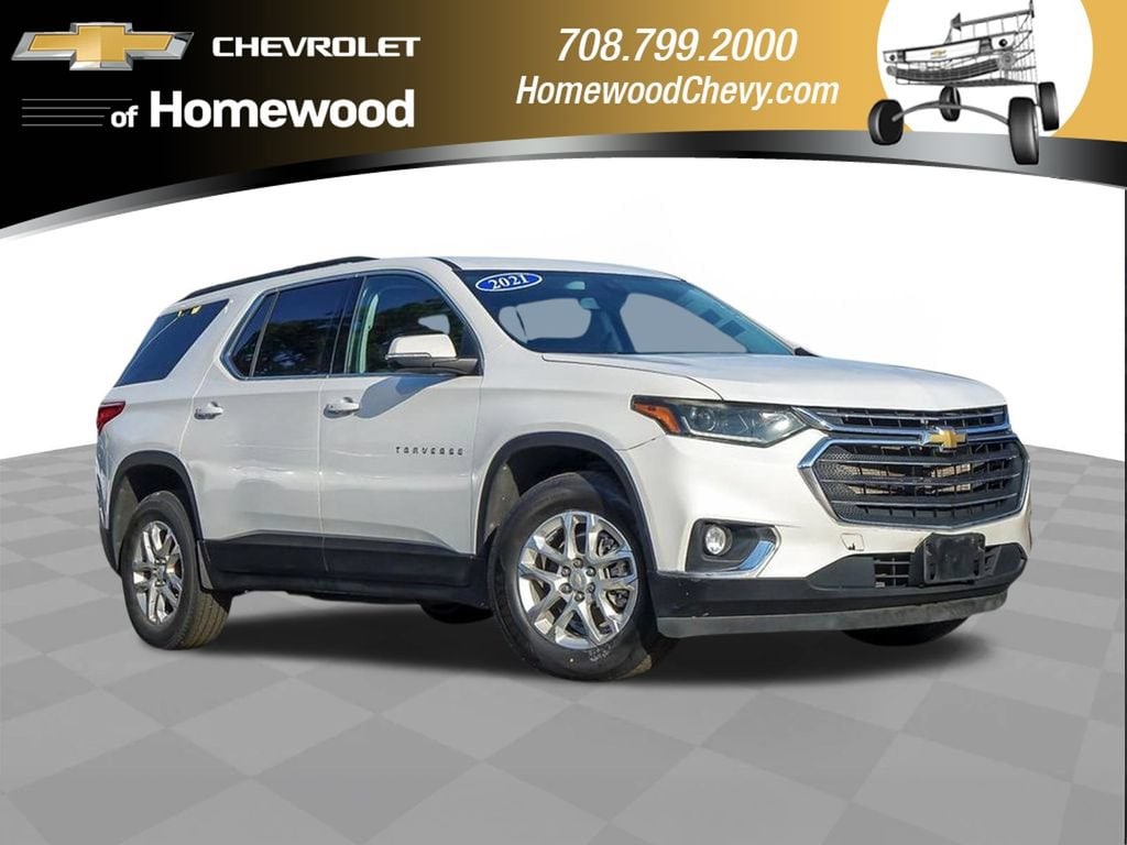 Used 2021 Chevrolet Traverse LT Cloth SUV