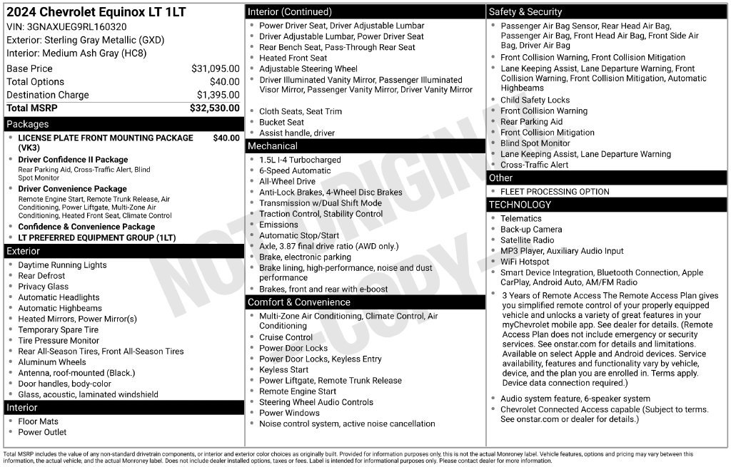 Used 2024 Chevrolet Equinox LT SUV