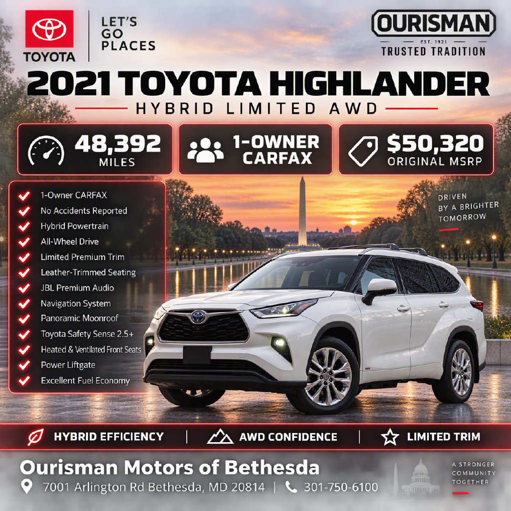 Used 2022 Toyota Highlander Hybrid Limited SUV