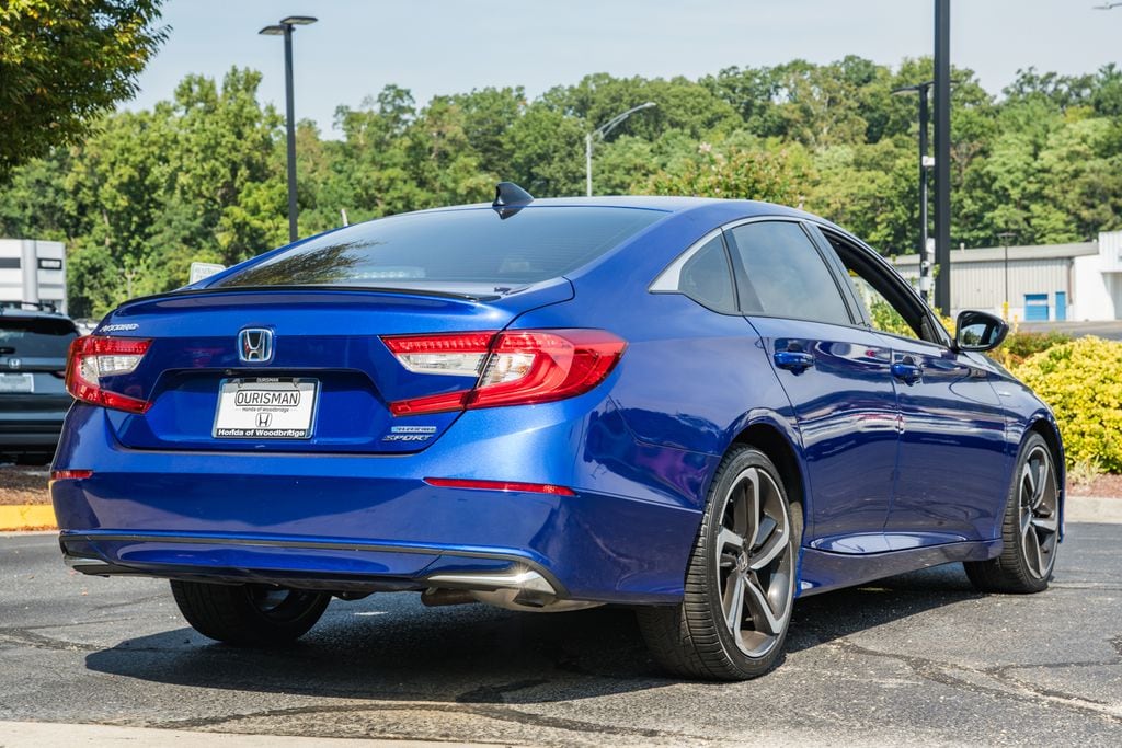 Certified 2022 Honda Accord Hybrid Sport Sedan