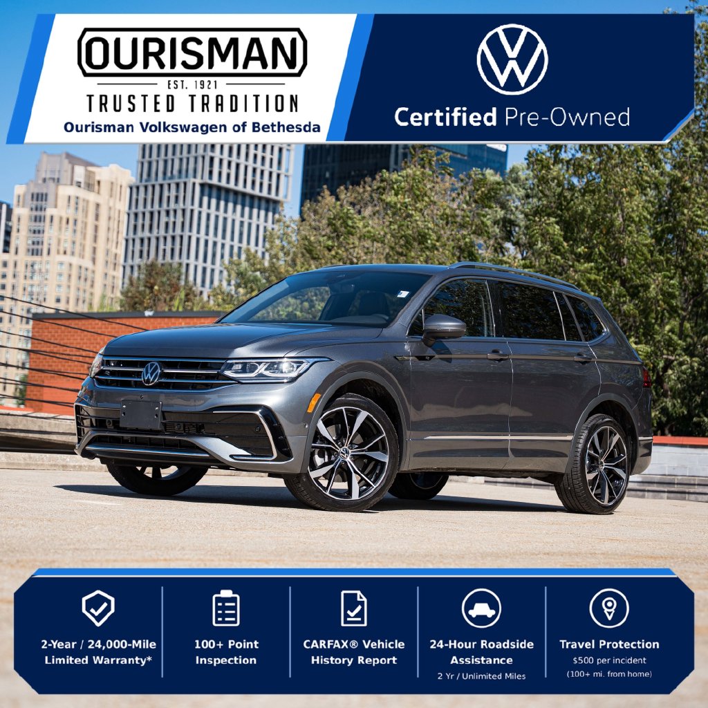 Certified 2023 Volkswagen Tiguan 2.0T SEL R-Line SUV