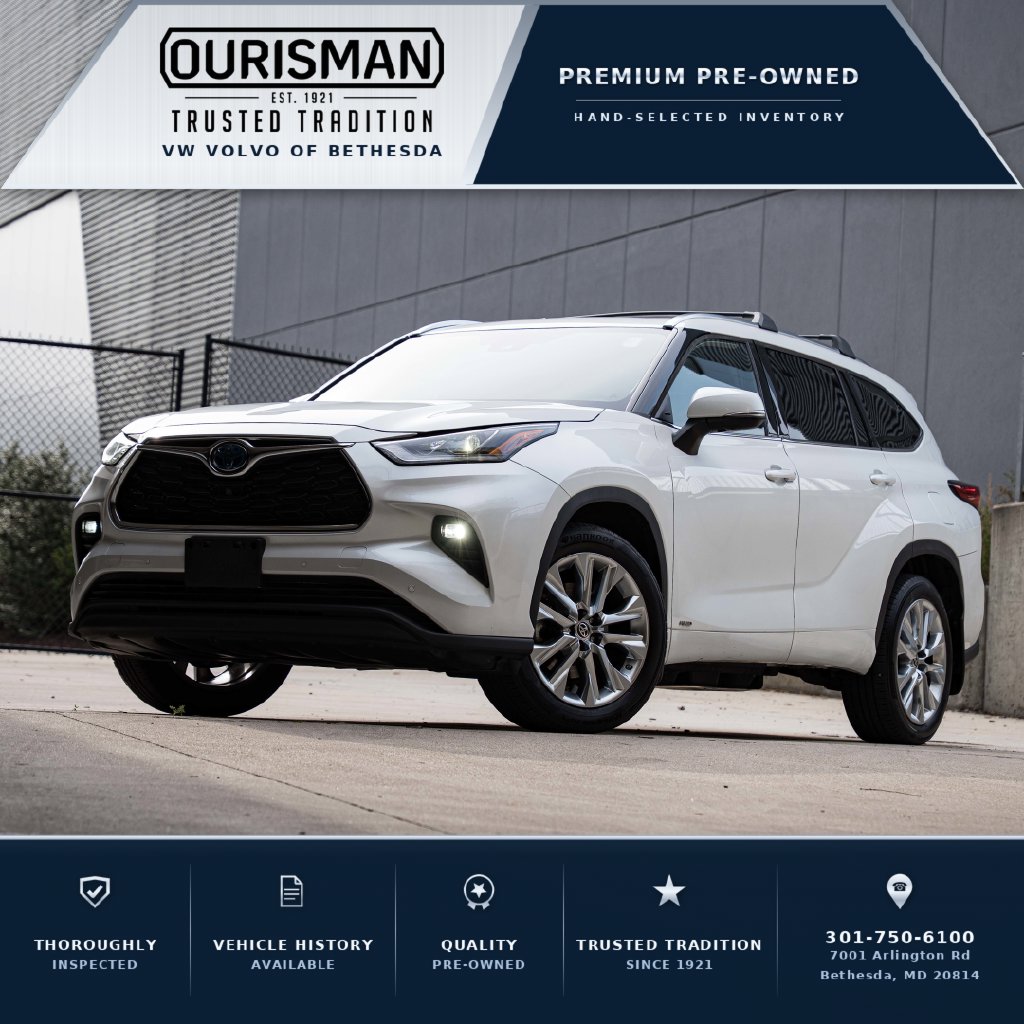 Used 2022 Toyota Highlander Hybrid Limited SUV