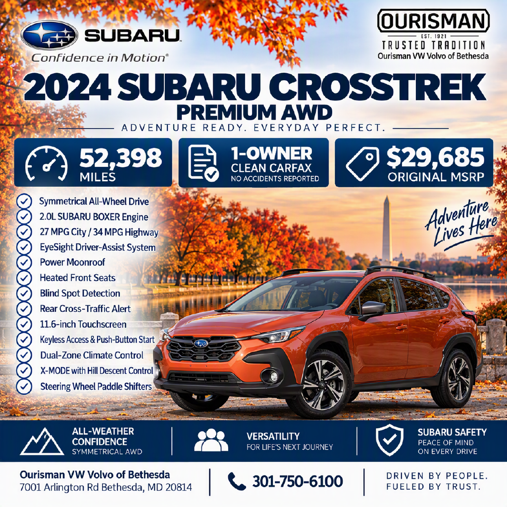 Used 2024 Subaru Crosstrek Premium SUV