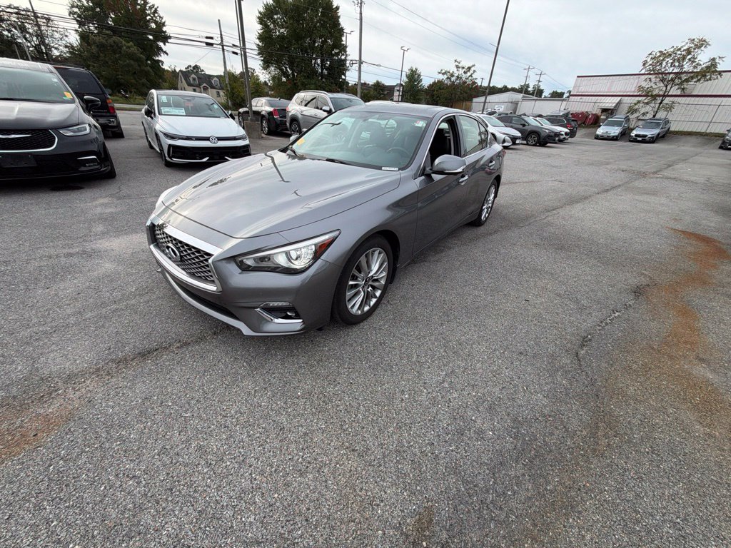 Used 2021 INFINITI Q50 3.0t Luxe Sedan