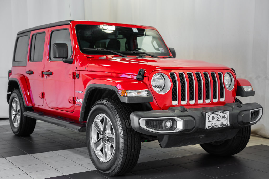 Used 2022 Jeep Wrangler Unlimited Sahara SUV