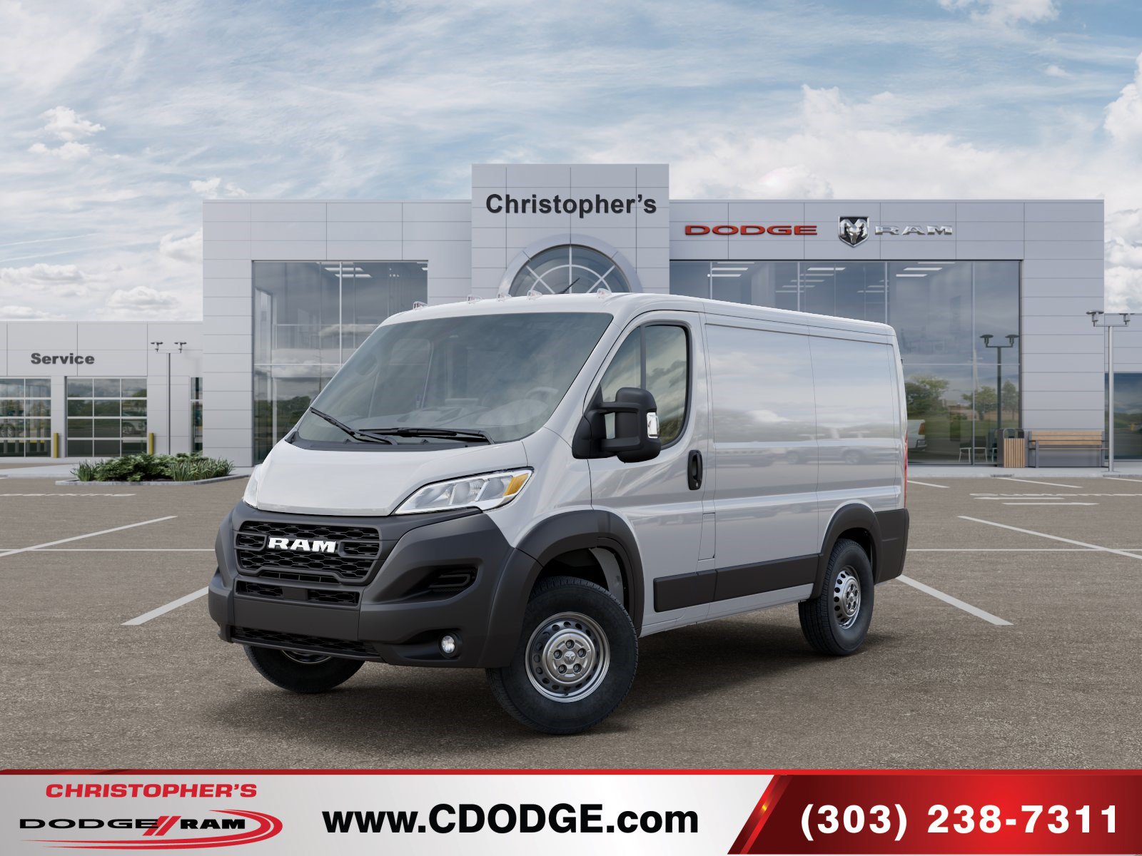 2026 RAM ProMaster Cargo Van Tradesman