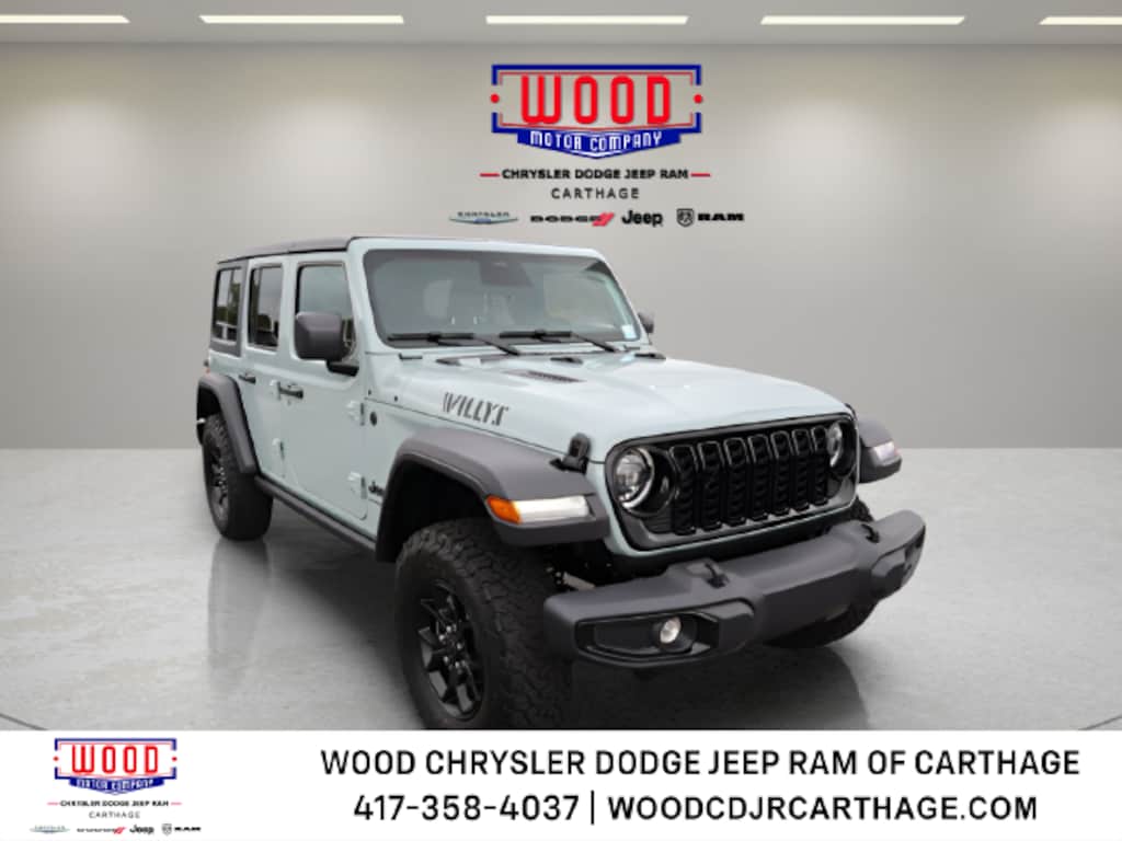 New 2027 Jeep Wrangler 4-DOOR WILLYS Sport Utility