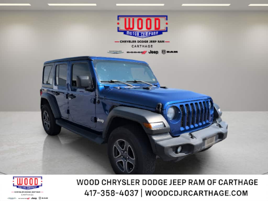 Used 2018 Jeep Wrangler Unlimited Sport S SUV