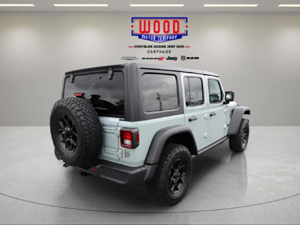 New 2027 Jeep Wrangler 4-DOOR WILLYS Sport Utility