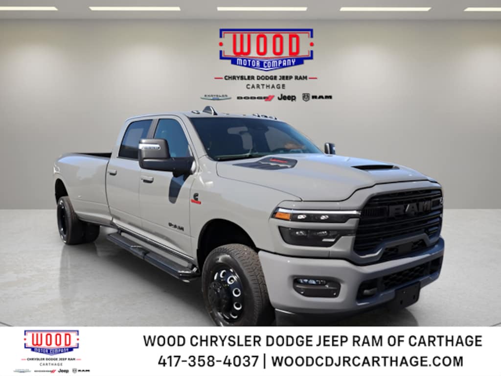 New 2027 Ram 3500 LARAMIE CREW CAB 4X4 8' BOX Pickup