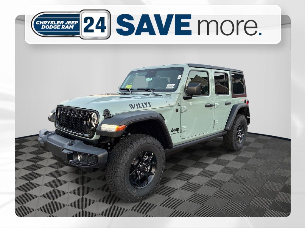 New 2027 Jeep Wrangler 4-DOOR WILLYS Sport Utility