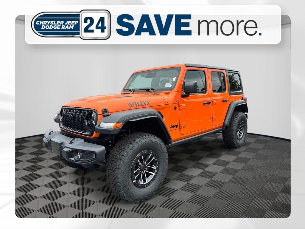 New 2026 Jeep Wrangler 4-DOOR WILLYS Sport Utility