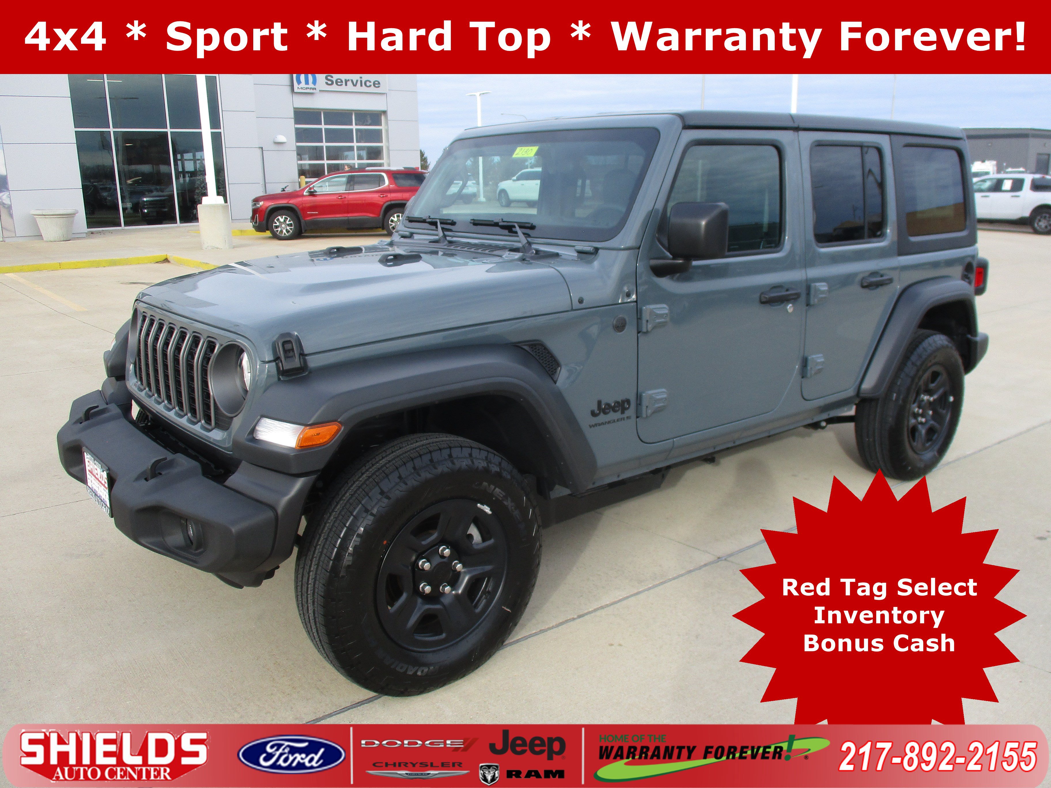 2026 Jeep Wrangler 4-DOOR SPORT Sport Utility