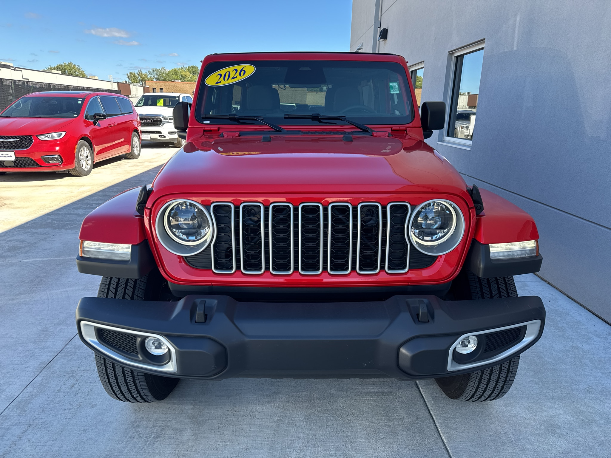 Used 2026 Jeep Wrangler 4-Door Sahara with VIN 1C4PJXEG6TW245655 for sale in Winona, Minnesota
