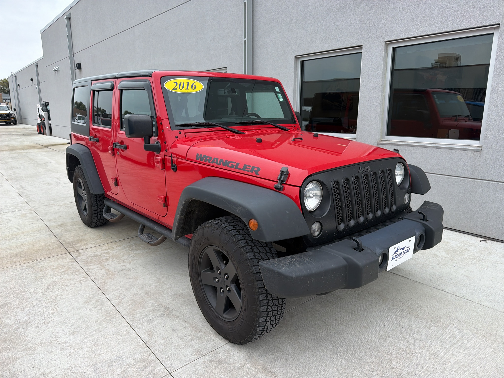 2016 Jeep Wrangler Unlimited Black Bear