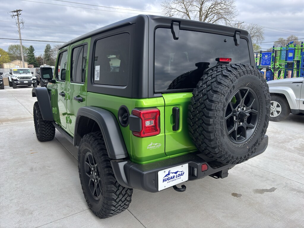 New 2026 Jeep Wrangler 4-DOOR WILLYS Sport Utility