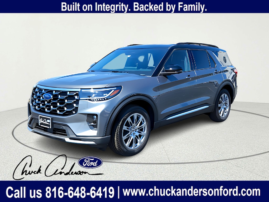 New 2026 Ford Explorer Platinum SUV