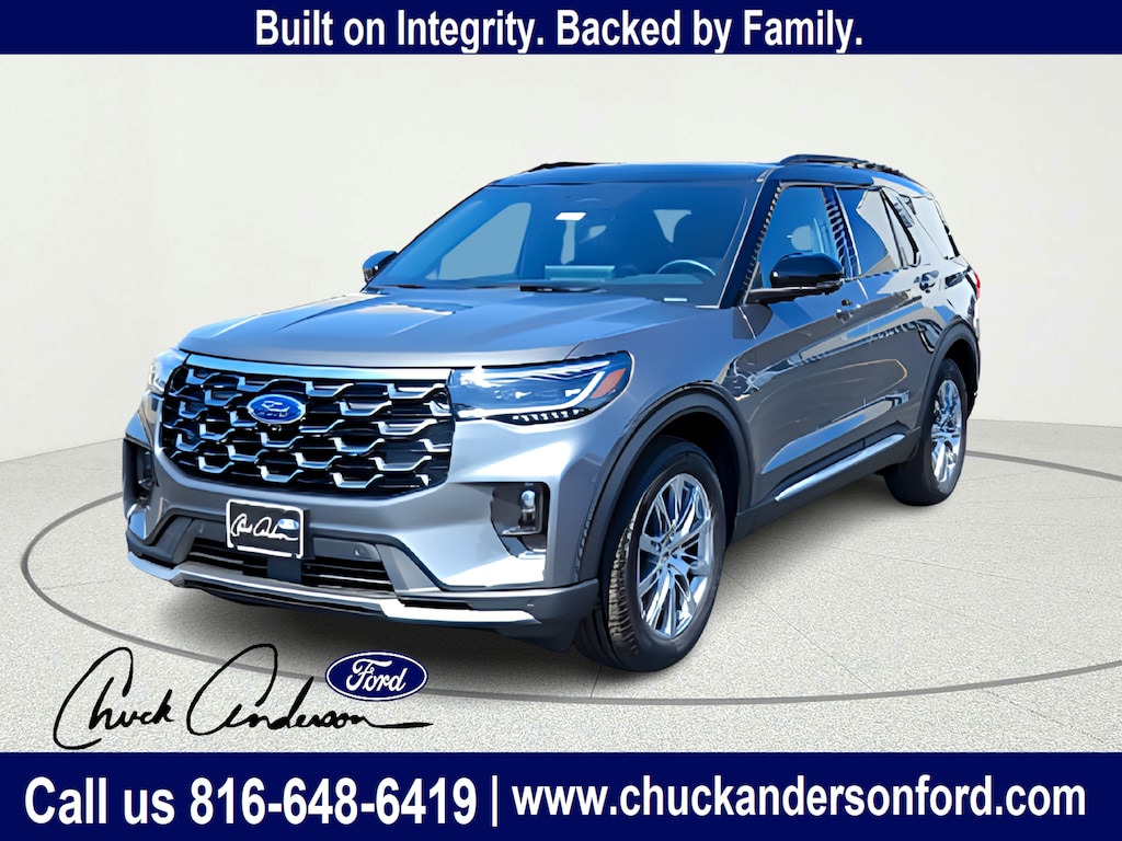 New 2026 Ford Explorer Platinum SUV