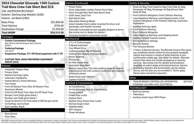 2024 Chevrolet Silverado 1500 Custom - Photo 35