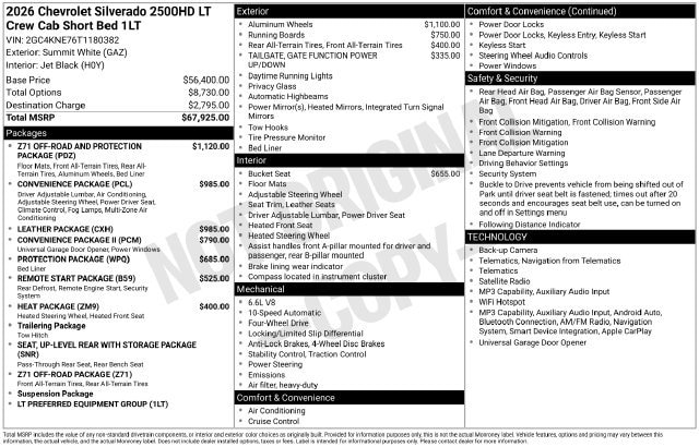 2026 Chevrolet Silverado 2500 HD LT - Photo 8