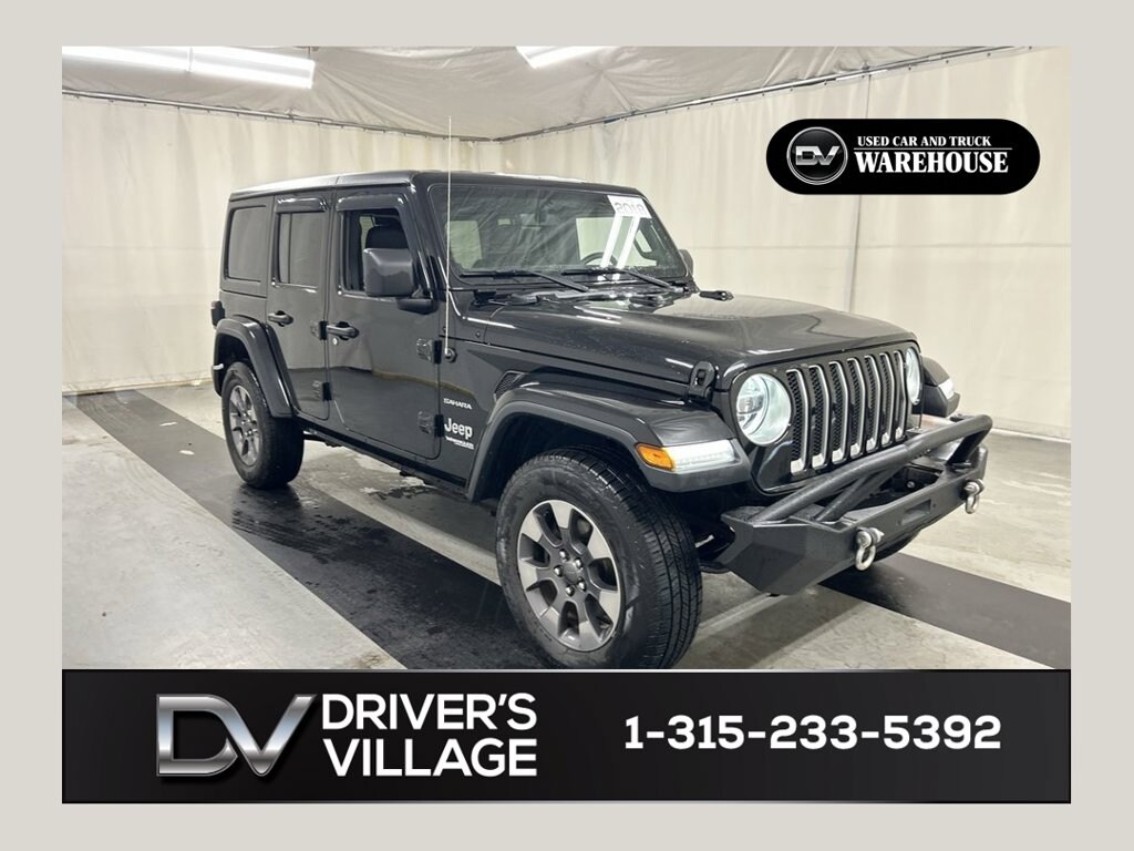 Used 2018 Jeep Wrangler Unlimited Sahara 4x4 SUV