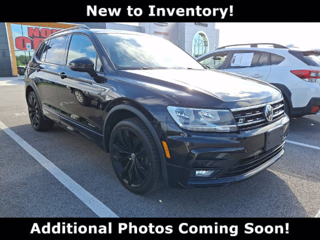 Used 2021 Volkswagen Tiguan 2.0T SE R-Line Black 4MOTION SUV
