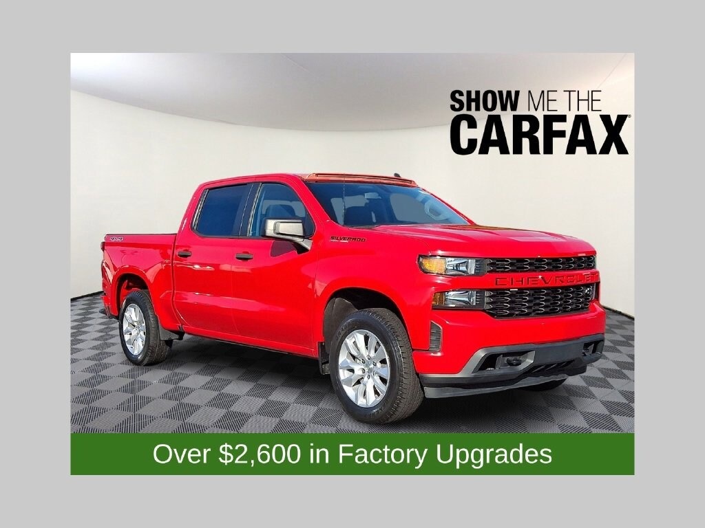 Used 2020 Chevrolet Silverado 1500 Silverado Custom Truck Crew Cab
