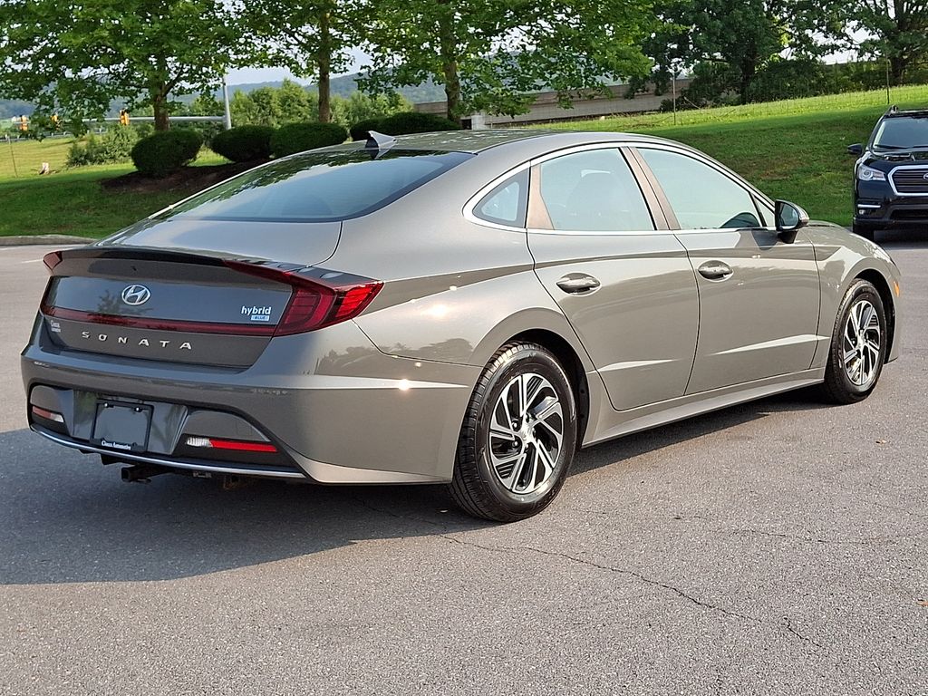 2022 Hyundai Sonata Hybrid Blue - Photo 9