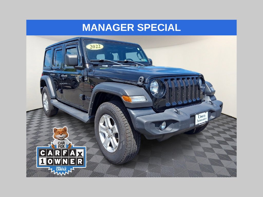 2022 Jeep Wrangler Unlimited Sport S SUV