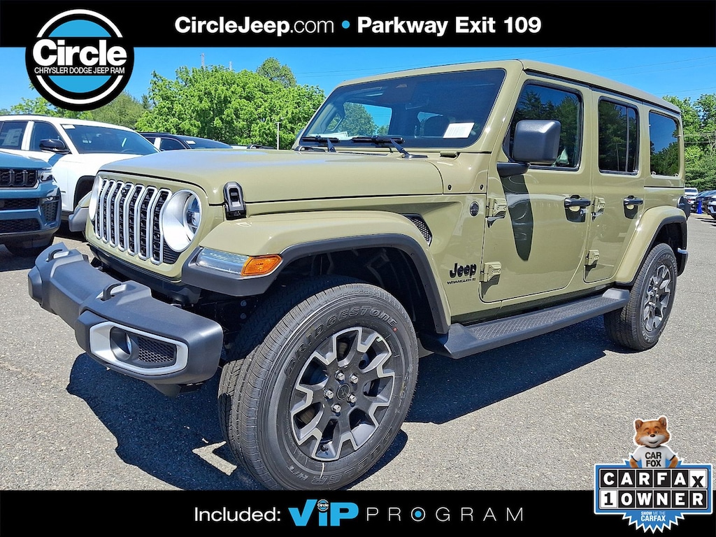 New 2026 Jeep Wrangler 4-DOOR SAHARA Sport Utility