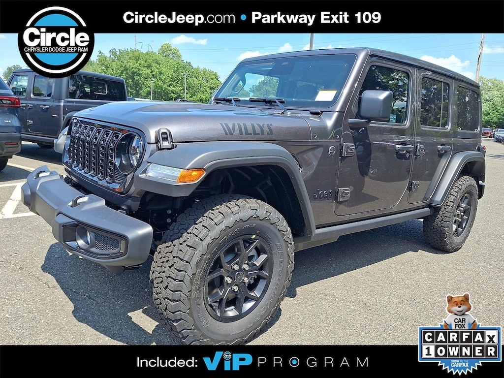 New 2026 Jeep Wrangler 4-DOOR WILLYS Sport Utility