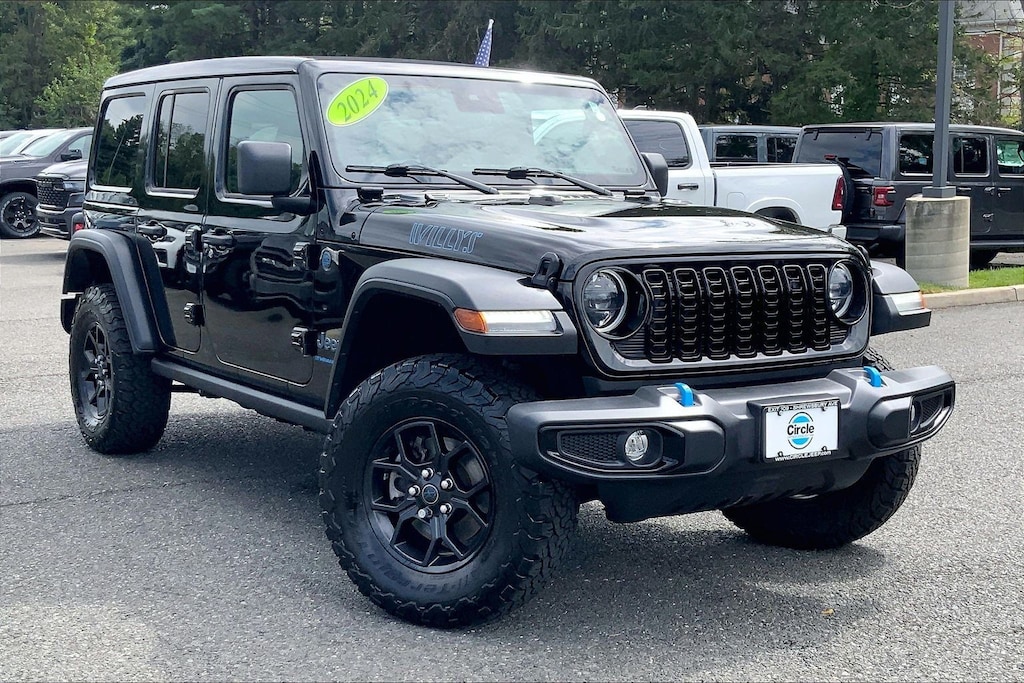 Certified 2024 Jeep Wrangler Willys 4xe SUV