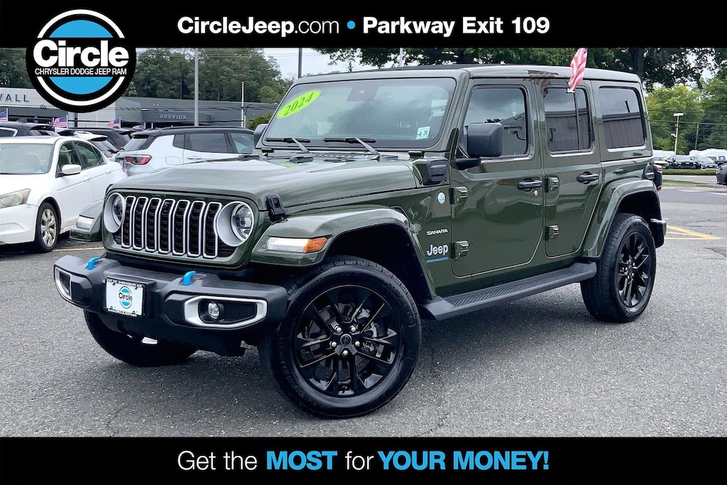 Certified 2024 Jeep Wrangler Sahara 4xe SUV