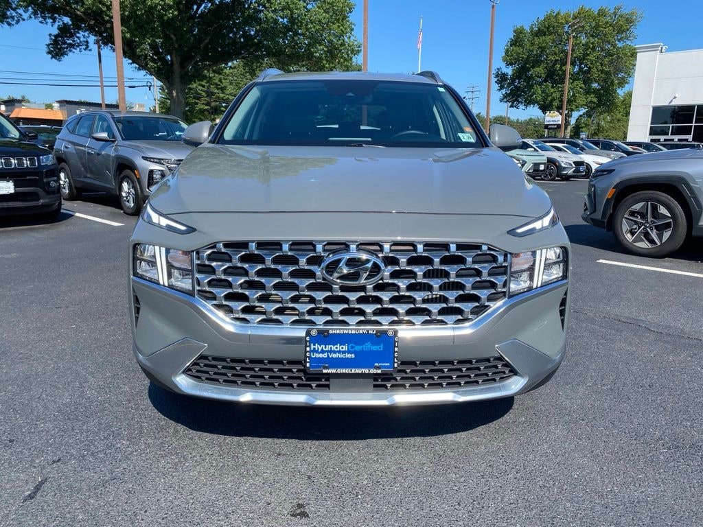 Certified 2023 Hyundai Santa Fe Hybrid Blue SUV