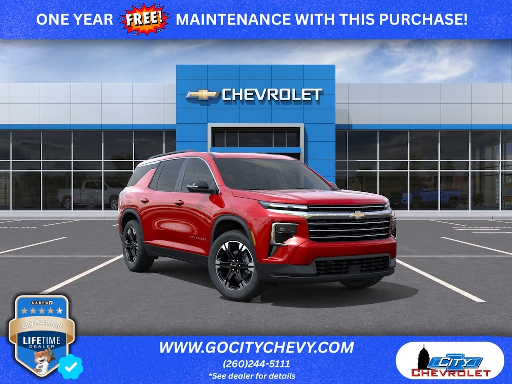 New 2027 Chevrolet Traverse LT SUV