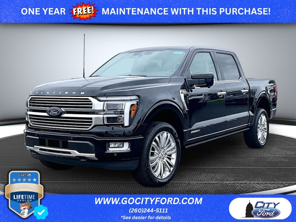 New 2026 Ford F-150 Platinum Crew Cab