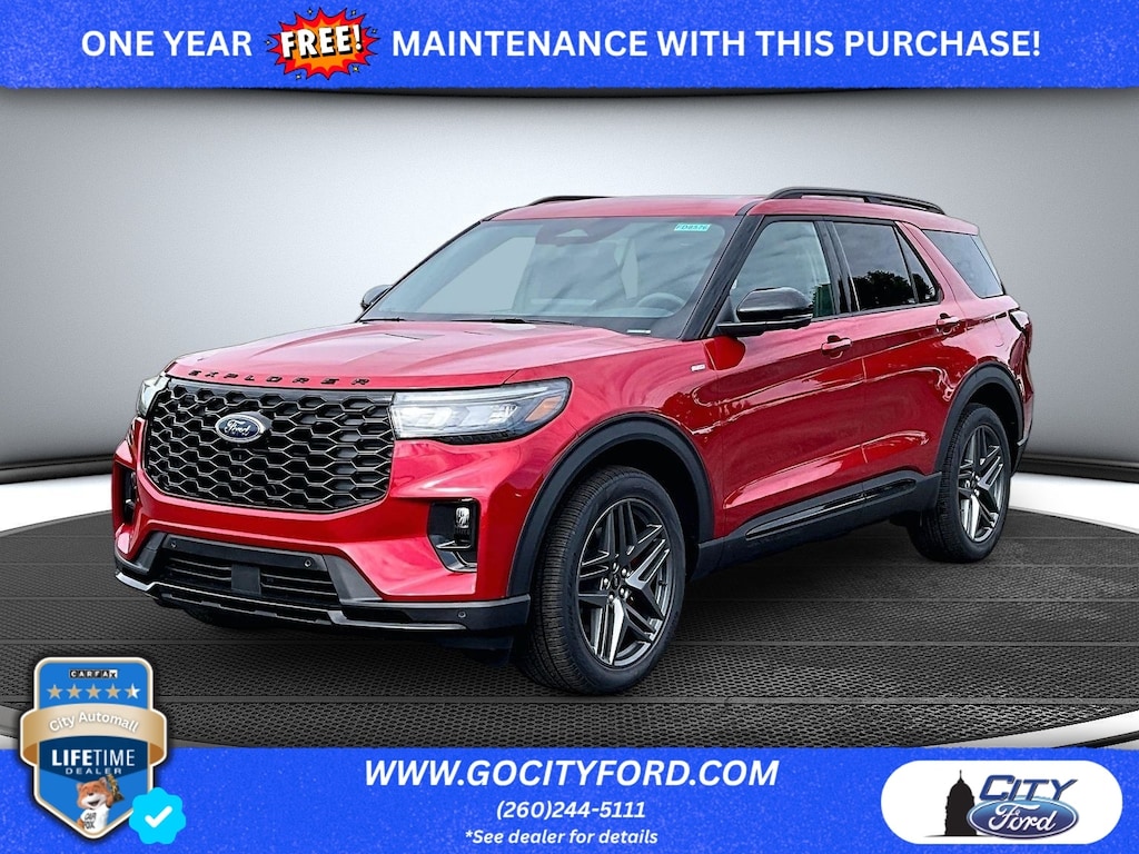 New 2026 Ford Explorer ST-Line Sport Utility