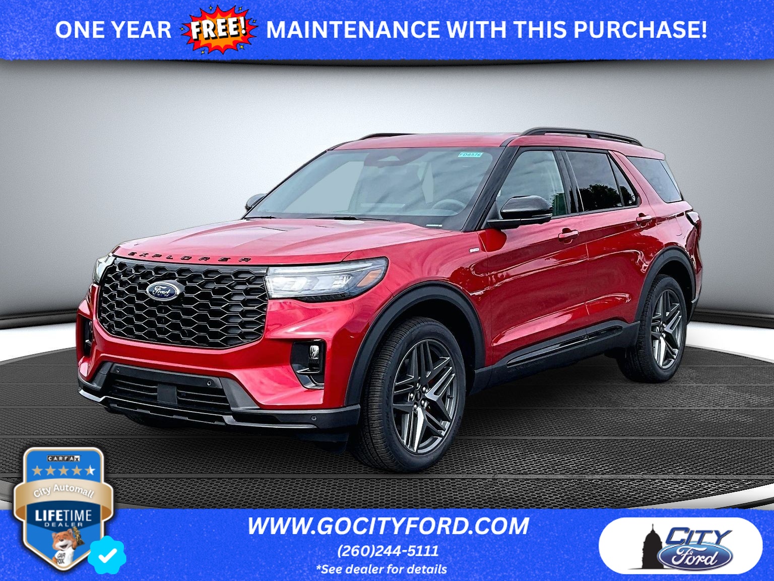 2026 Ford Explorer ST-Line Sport Utility