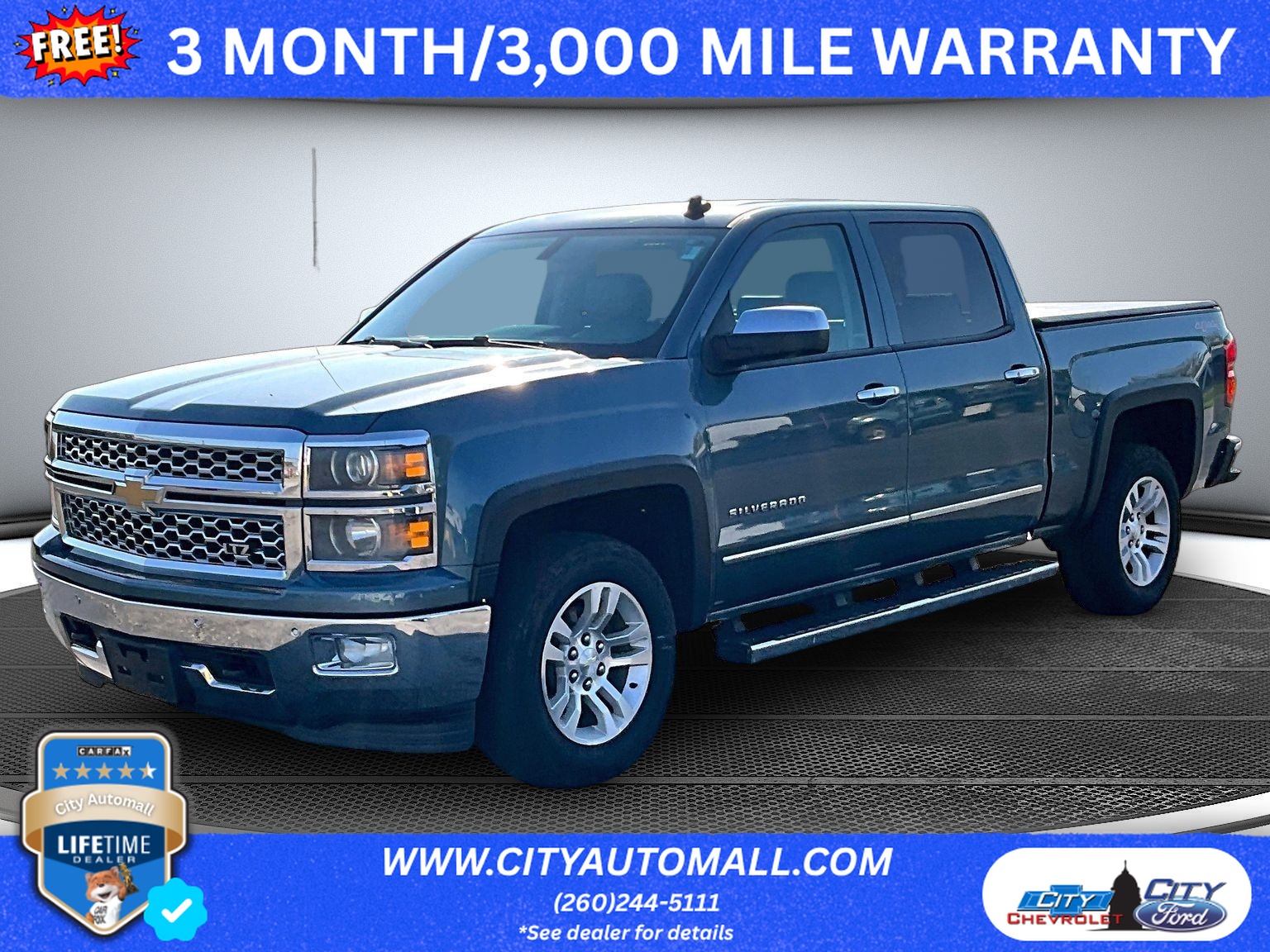 2014 Chevrolet Silverado 1500 LTZ Crew Cab