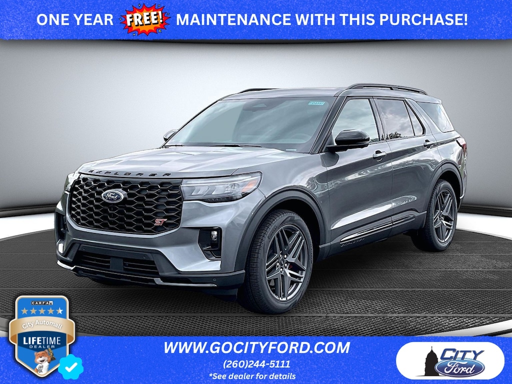 New 2026 Ford Explorer ST Sport Utility