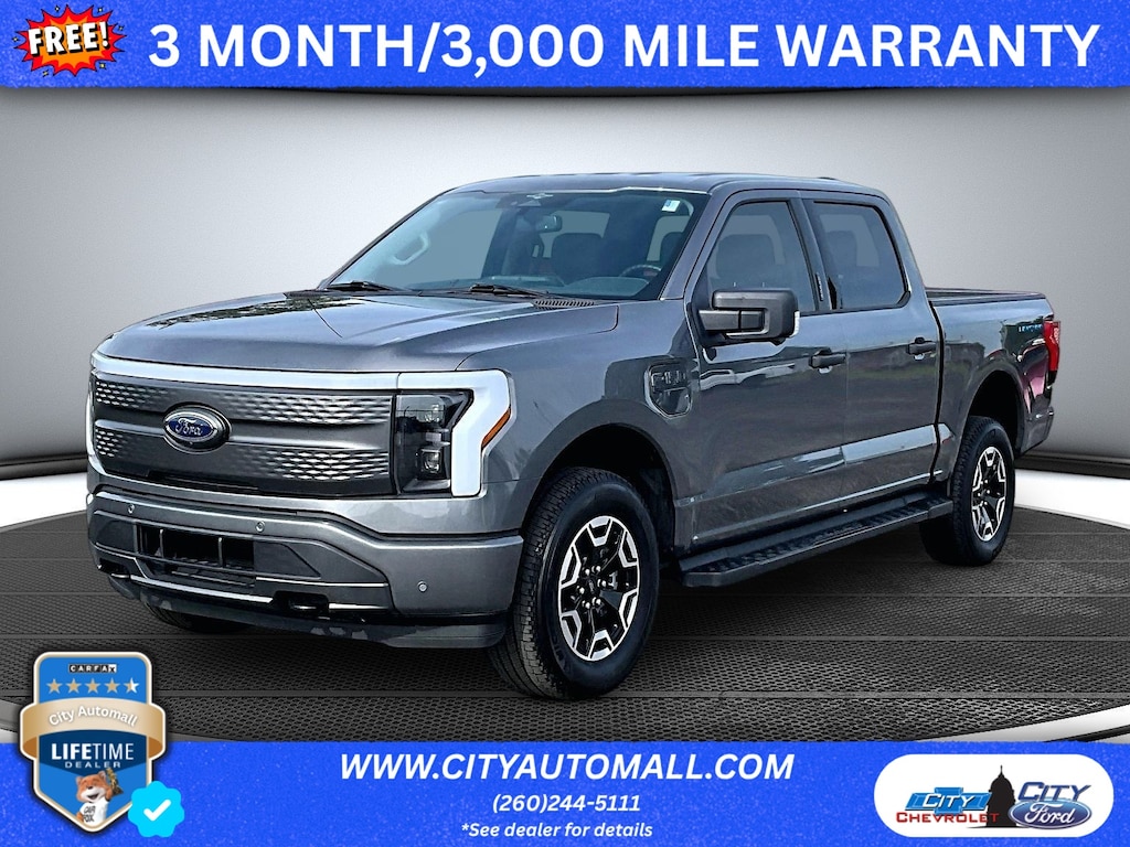 Used 2023 Ford F-150 Lightning XLT Crew Cab