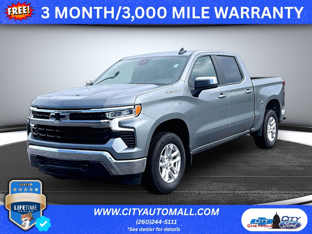 Used 2024 Chevrolet Silverado 1500 LT Crew Cab