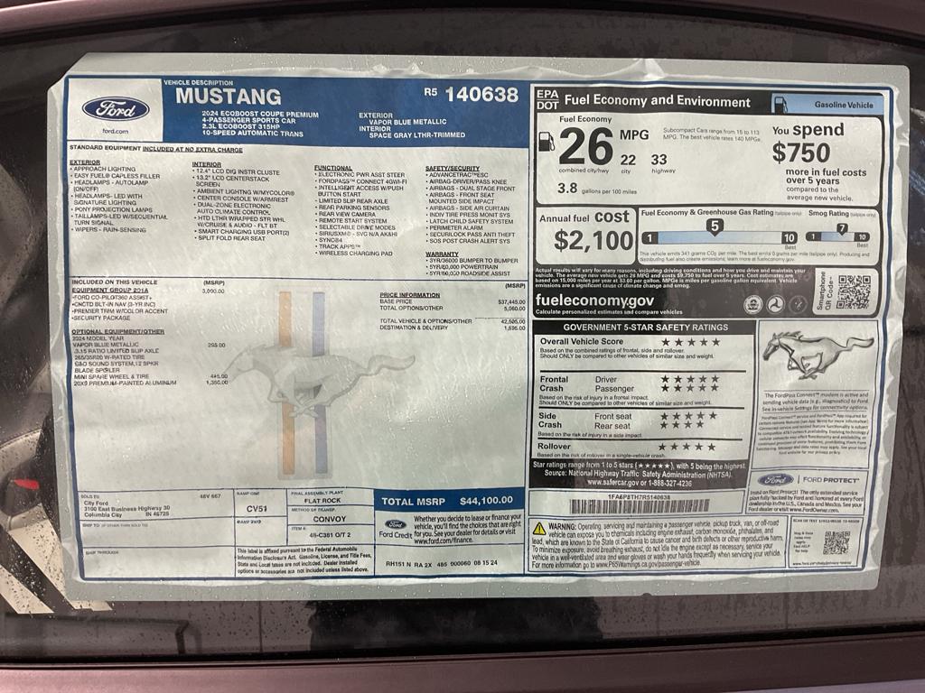 2024 Ford Mustang EcoBoost Premium - Photo 27