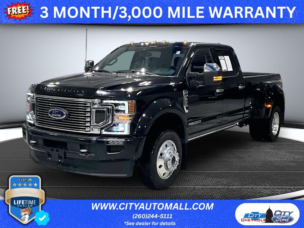 Certified 2022 Ford F-450 Platinum Crew Cab