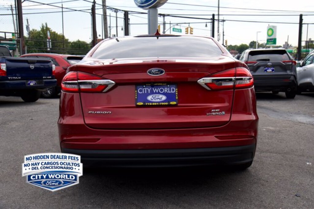 Certified 2019 Ford Fusion Hybrid SE Sedan