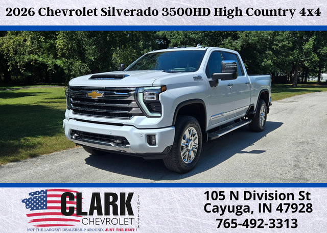 2026 Chevrolet Silverado 3500 HD High Country Truck