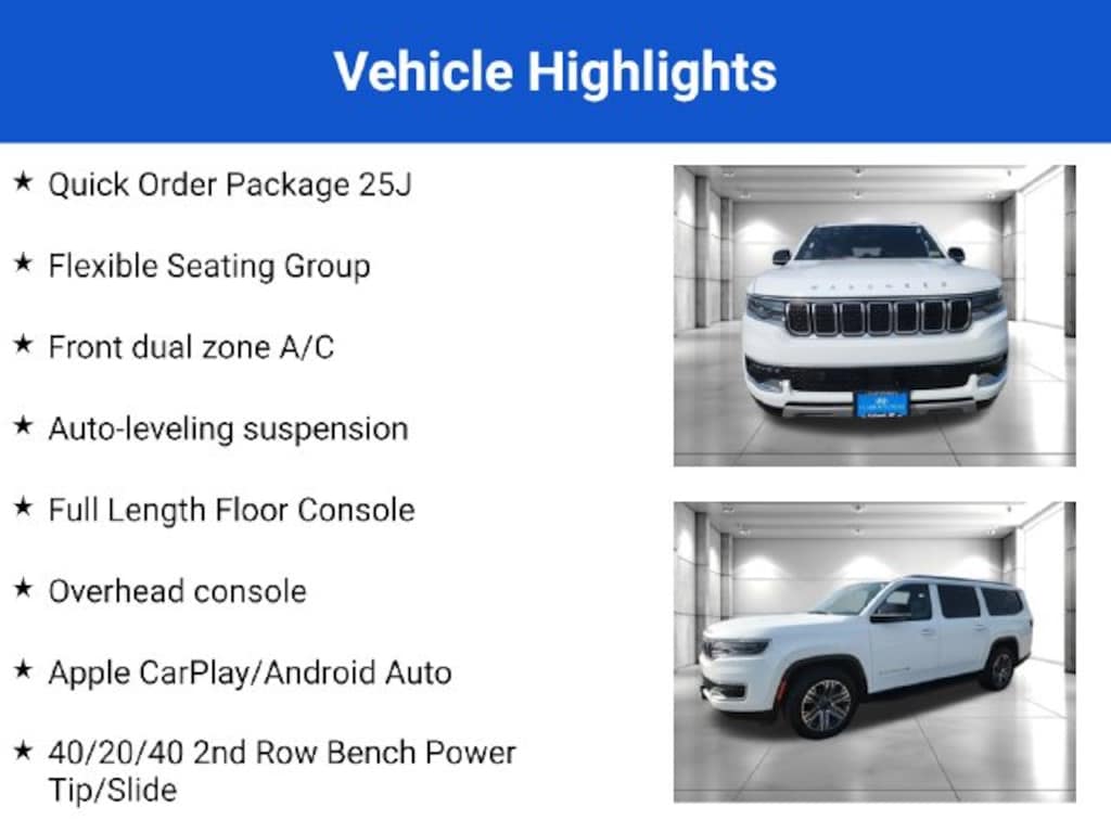 Used 2024 Jeep Wagoneer L Series II SUV