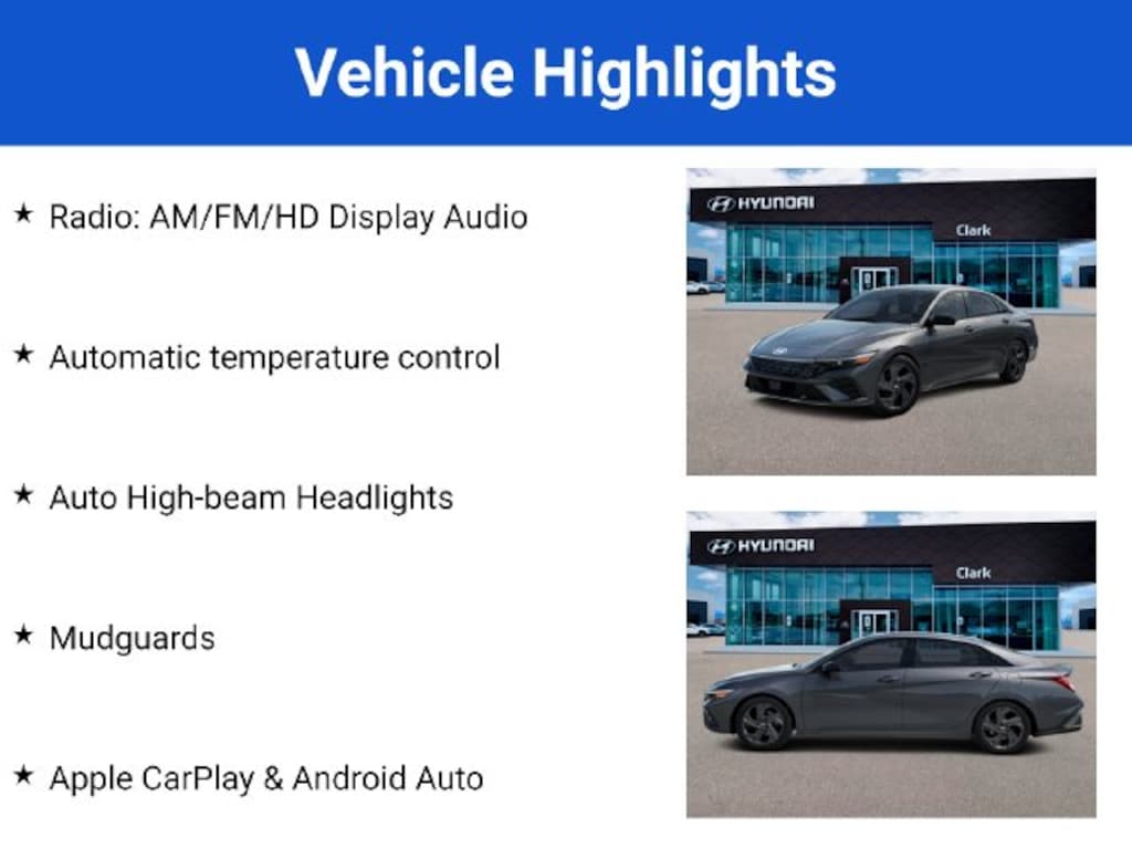 New 2026 Hyundai Elantra SEL Sport Plus Sedan
