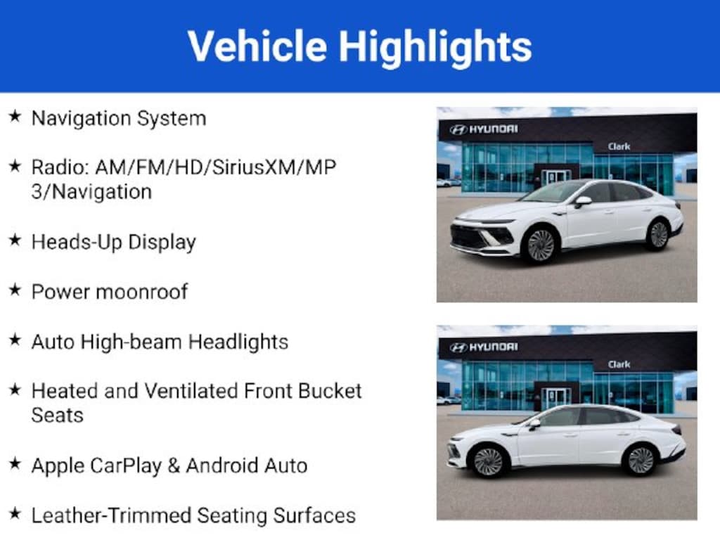 New 2026 Hyundai Sonata Hybrid Limited Sedan