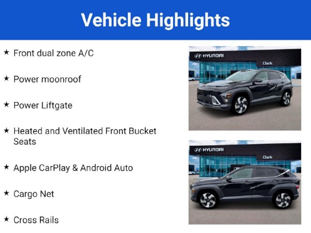 New 2026 Hyundai Kona Limited AWD SUV